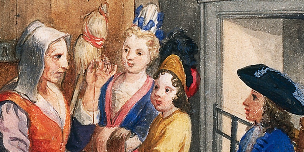 Frontispice pour les Contes de ma mère l'Oye