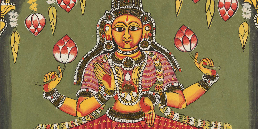 Lakshmi sous l’aspect de Perundevitayaru