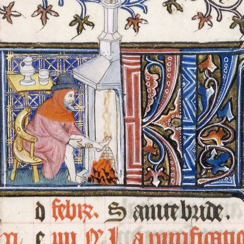 Cheminée médiévale
