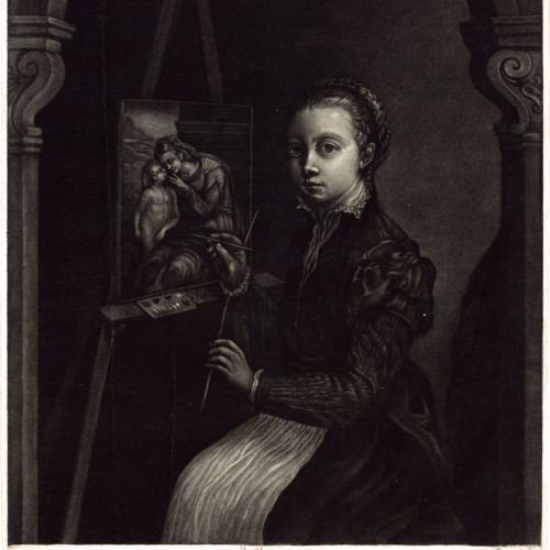 Autoportrait de la peintre Sofonisba Anguissola
