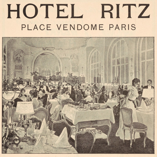 Hôtel Ritz, place Vendôme : la salle Régence