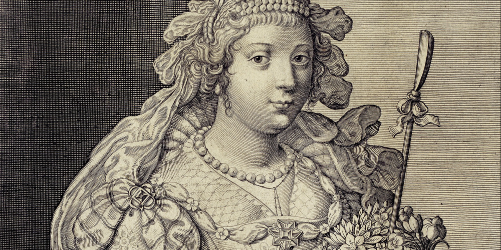 Astrée, héroïne du roman éponyme d’Honoré d’Urfé (1607)