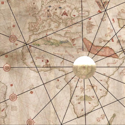 video_Planisphère (1505) par Nicolas Caverio