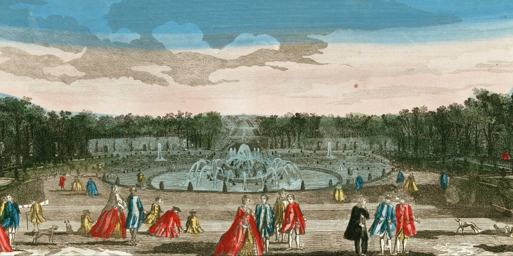Vue du Jardin de Versailles