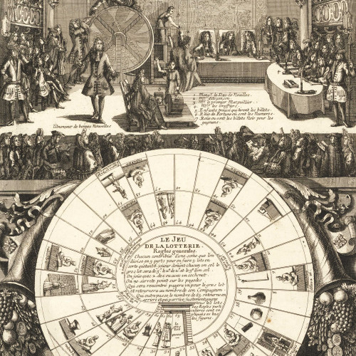 Loterie de Saint Roch, tirée à Paris le 10 novembre 1705