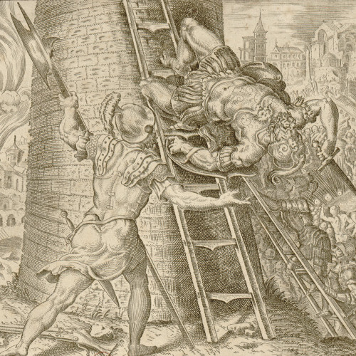 Mort du Connétable de Bourbon pendant le sac de Rome, le 6 mai 1527