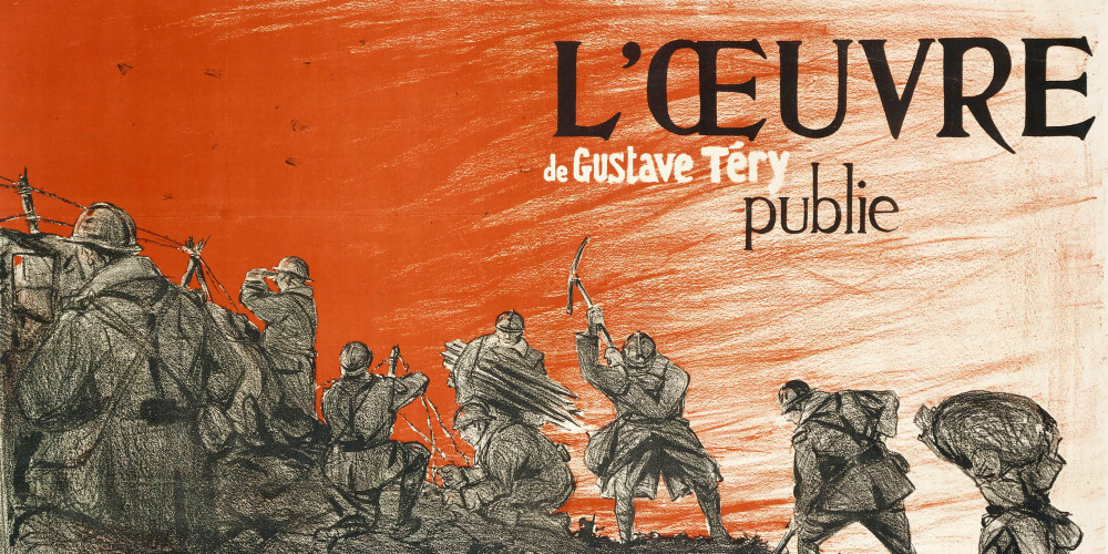 L’Œuvre, de Gustave Téry, publie Le Feu, notes d’un combattant par Henri Barbusse