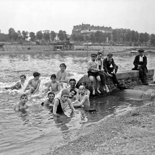Baignade dans la Seine