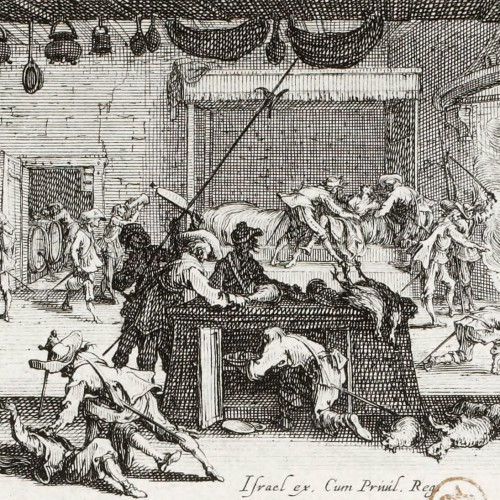 Le pillage d'une ferme