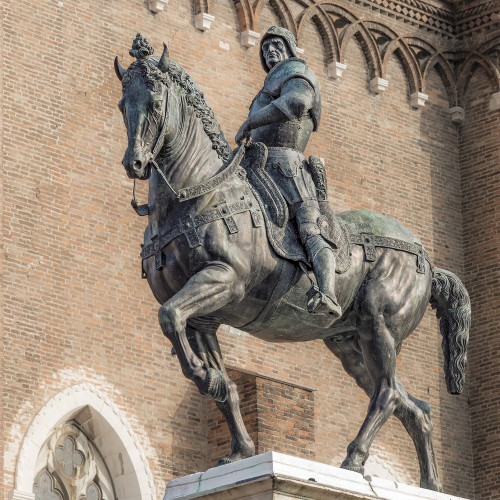 Statue équestre du condottière Bartolomeo Colleoni
