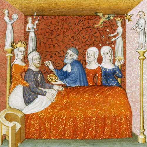 Hector dans la chambre des beautés