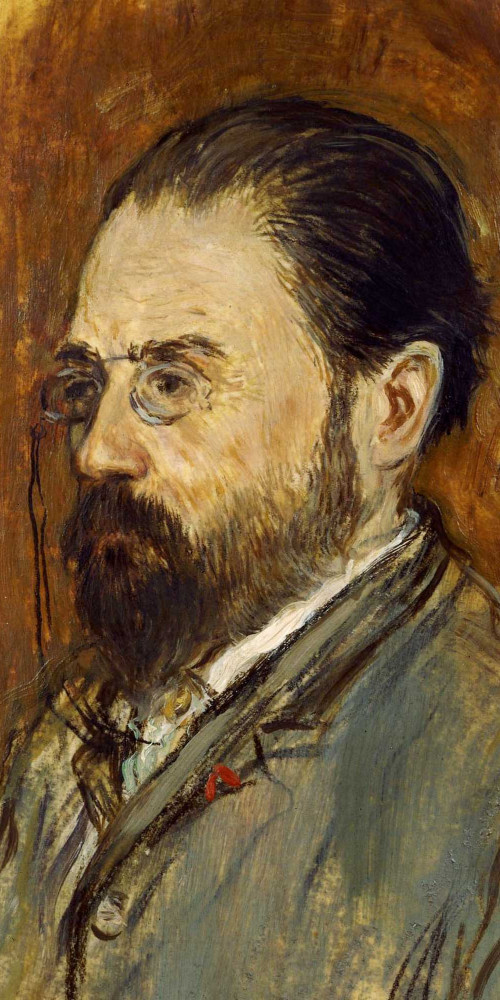 Portrait d’Émile Zola dans L’Assommoir