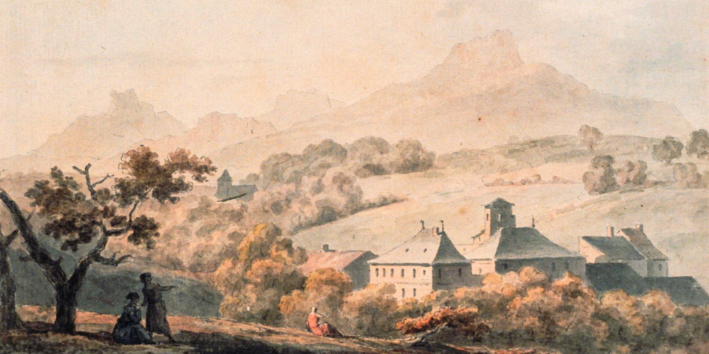 Habitation de Rousseau et Mme de Warens aux Charmettes