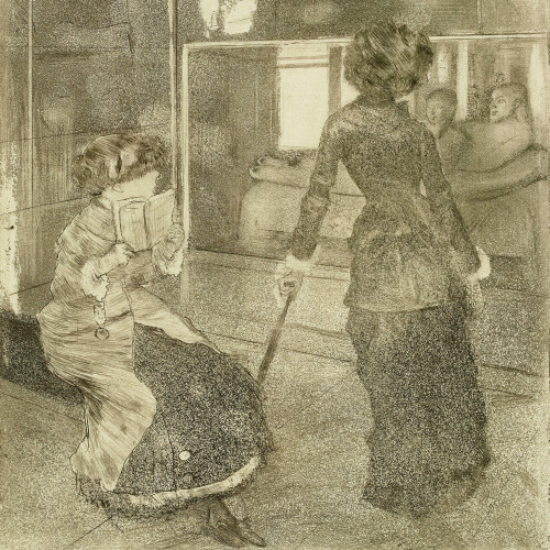Mary Cassatt au Louvre, Musée des Antiques