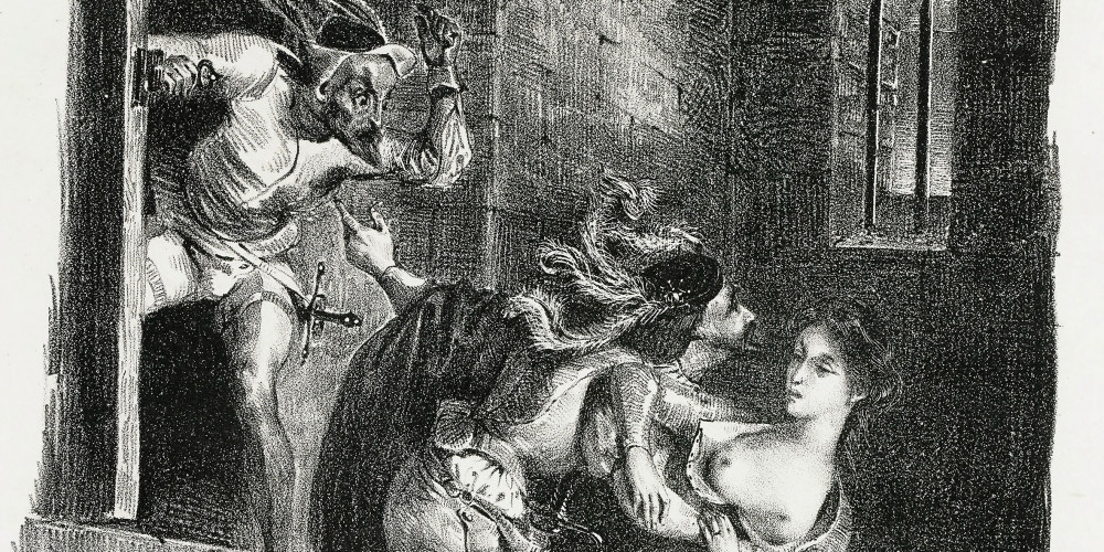 Faust dans la prison de Marguerite