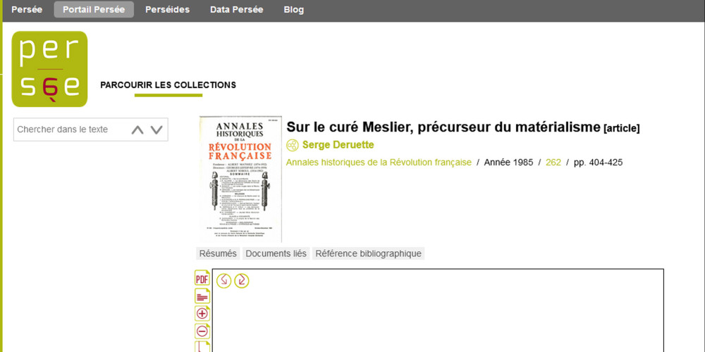 Sur le curé Meslier, précurseur du matérialisme