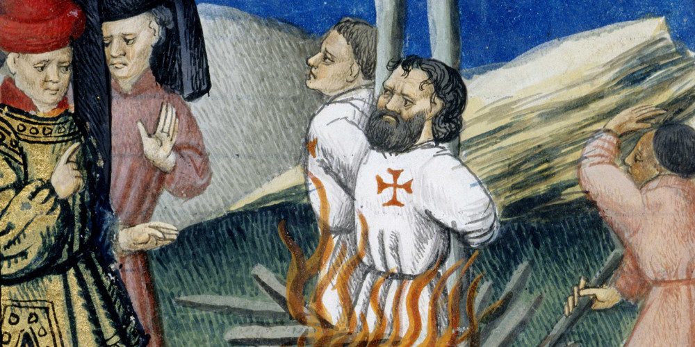 Exécution des Templiers