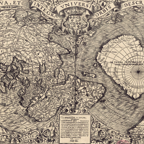 Mappemonde doublement cordiforme d’Oronce Finé