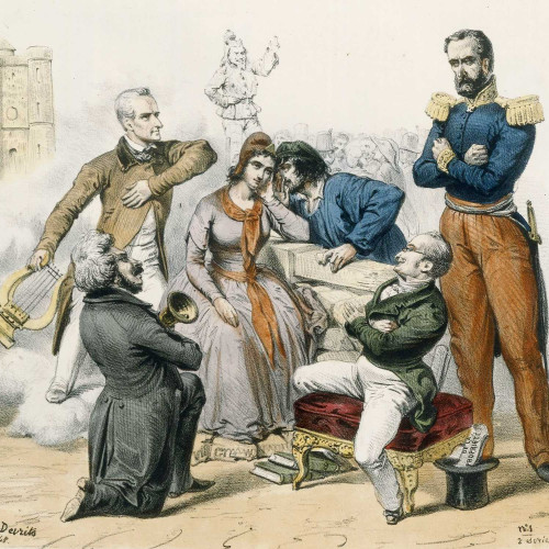 Les candidats à la présidence en 1848