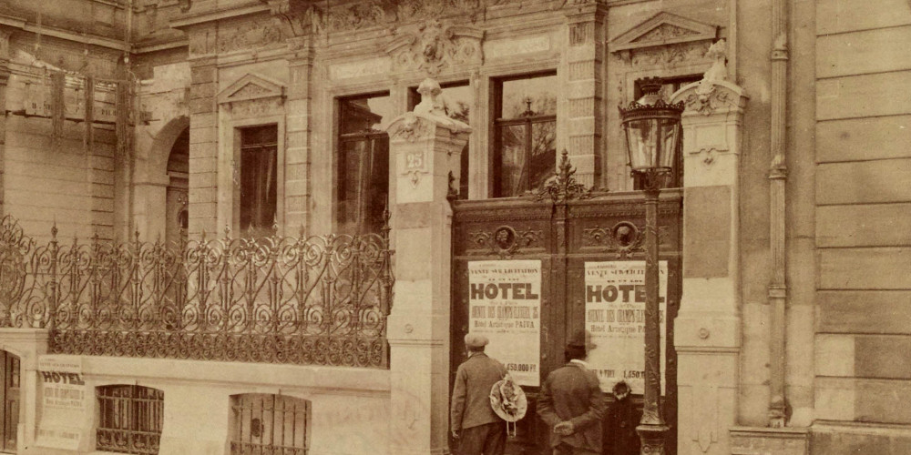 Hôtel Païva, 25, Avenue des Champs-Élysées