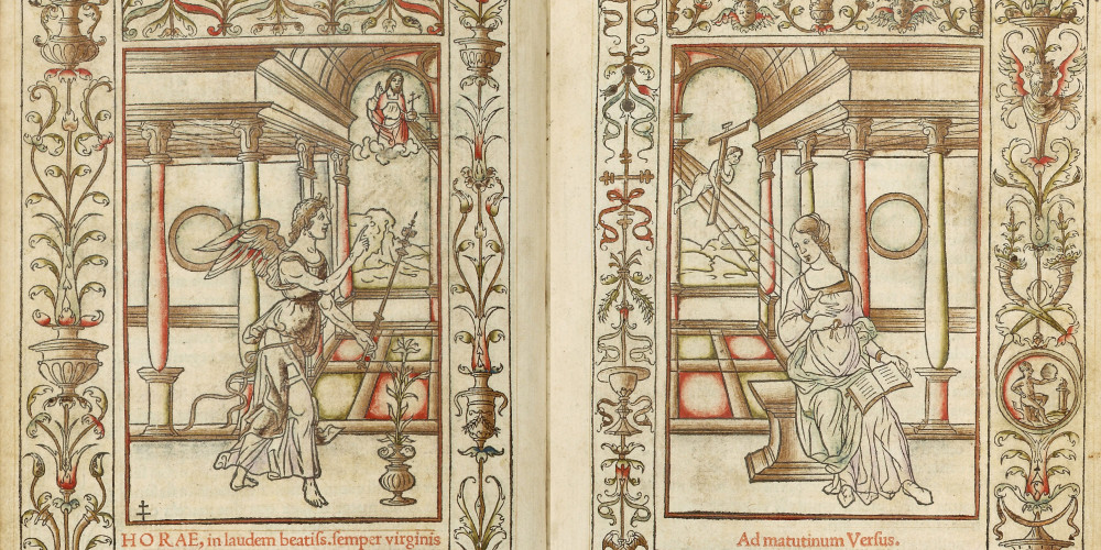 Premier livre illustré de Tory : les Heures de 1525 « à l’antique »