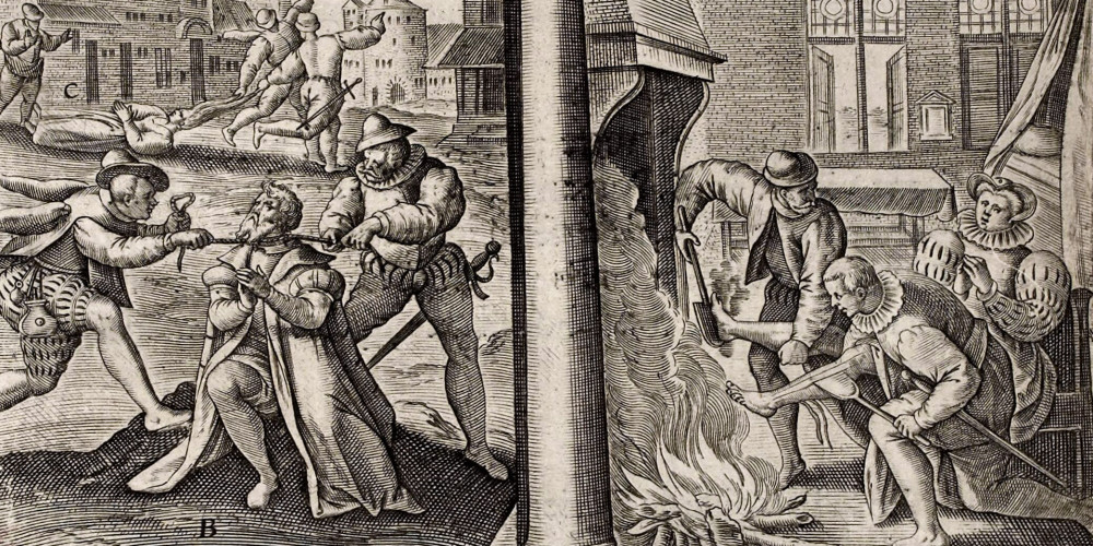 Horribles cruautés des huguenots en France