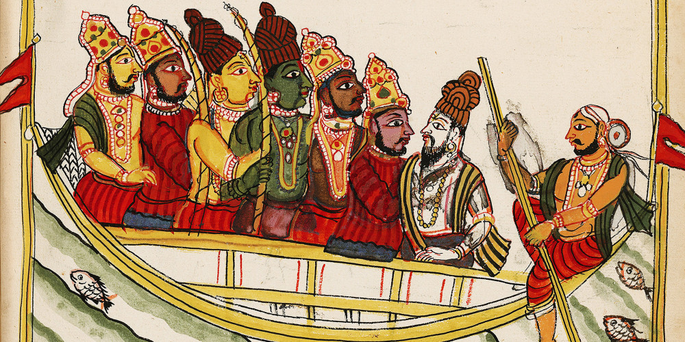 Bharada et son frère partent avec l’armée à la recherche de Rama