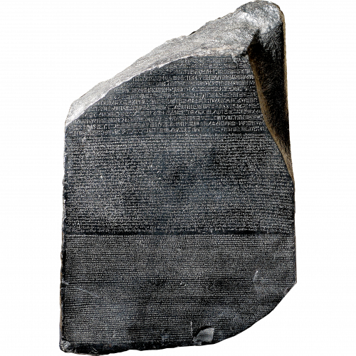 Les mystérieuses inscriptions de la pierre de Rosette