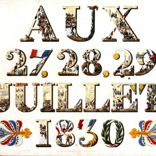 Aux 27, 28, 29 juillet 1830