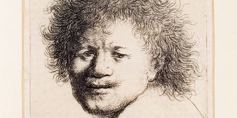 Rembrandt aux cheveux hérissés
4e état