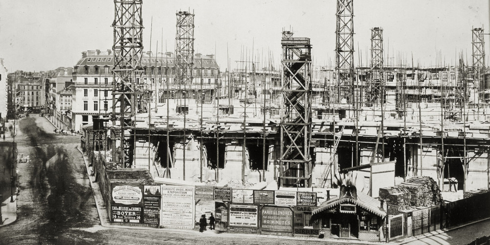 Construction de l’Opéra Garnier