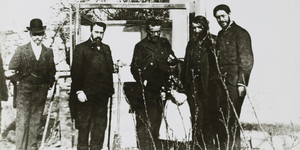 Valloton, Ranson, Luce, Sérusier, Bonnard et la petite Annette Roussel