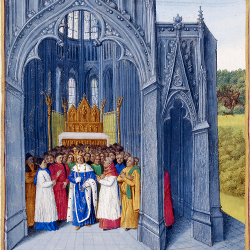 Clovis II exempte l’abbaye de Saint-Denis des privilèges épiscopaux