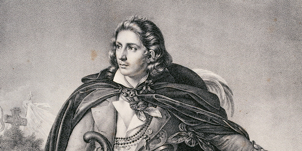 Zéphirin Belliard (1798-18..) : Portrait de Jacques Cathelineau, dans Suite de 10 portraits de chefs vendéens