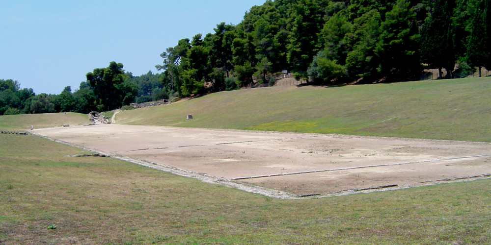 Le stade d'Olympie