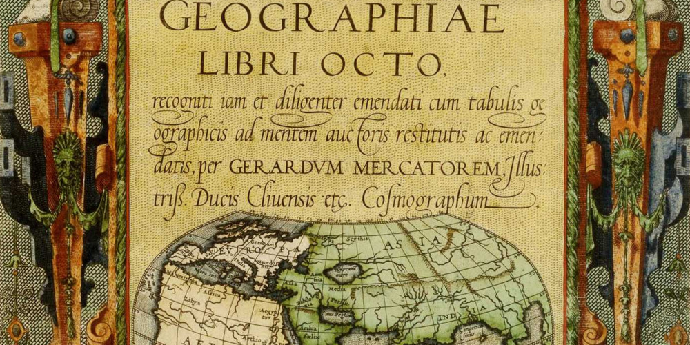 La Géographie de Ptolémée éditée par Mercator