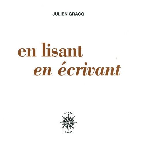 En lisant en écrivant