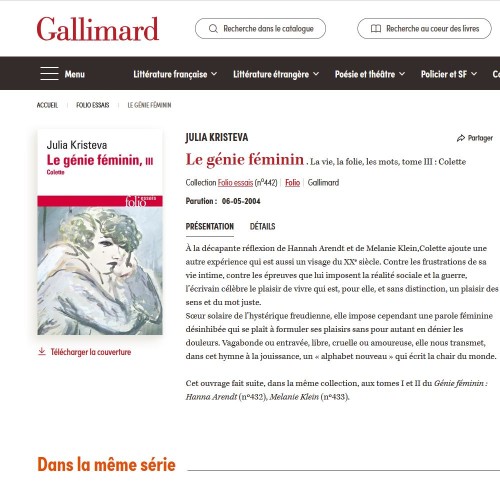Vignette Julia Kristeva