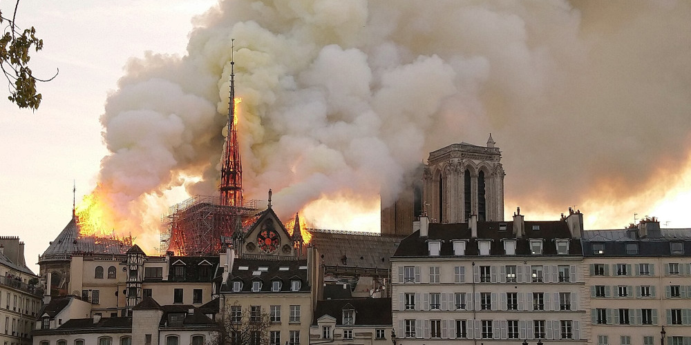 L'incendie de Notre-Dame de Paris