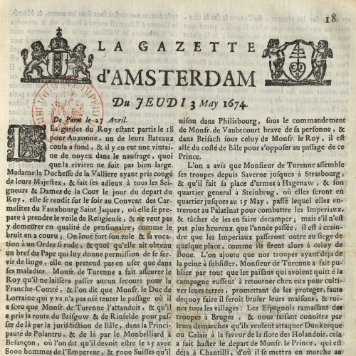 La Gazette d’Amsterdam
