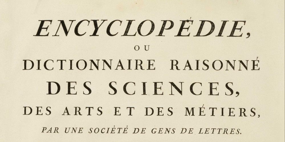 Frontispice de L’Encyclopédie