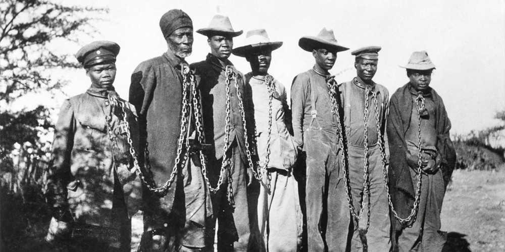 Prisonniers hereros, Namibie