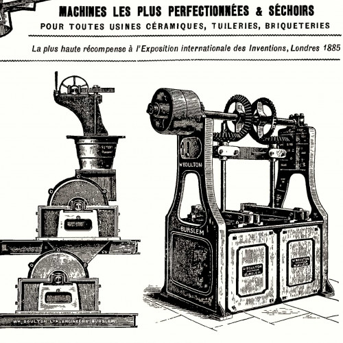 Machines et séchoirs pour usine de céramique, tuilerie, briqueterie