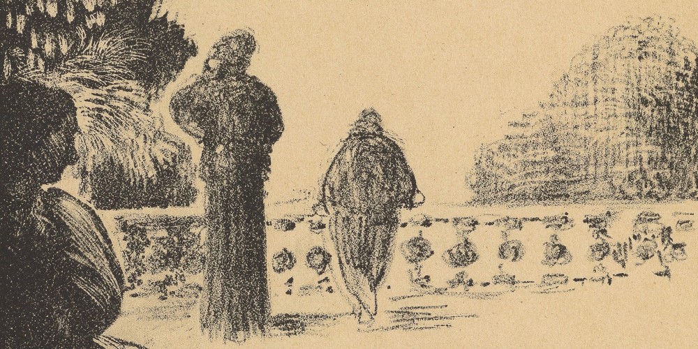 Programme du Théâtre de l’Œuvre pour Le Volant de Judith Cladel