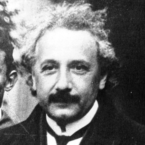 R. Smith, le Professeur Langevin et Albert Einstein