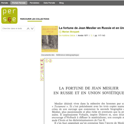 La fortune de Jean Meslier en Russie et en Union soviétique (Persée)