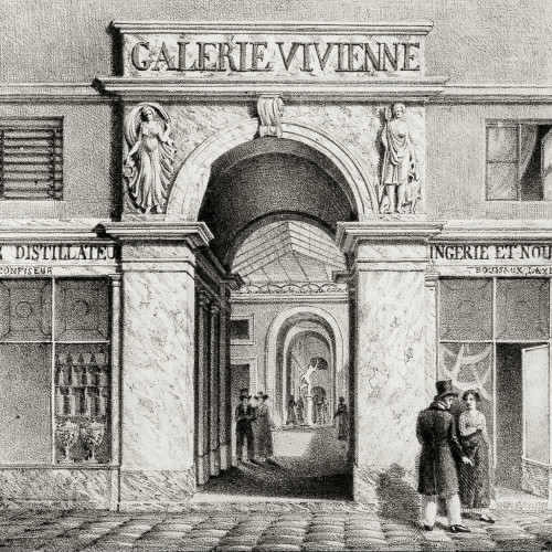 Galerie Vivienne en 1825