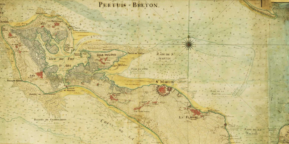 Carte particulière de l’Isle de Ré