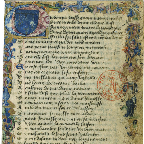 Recueil de poésies de Charles d’Orléans