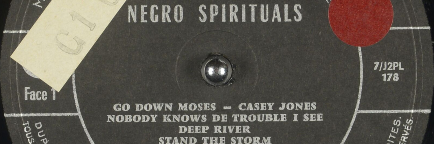 Disque de Go Down Moses de Casey Jones par John Littleton, 1958